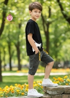 Ensemble short et tee-shirt garçon 