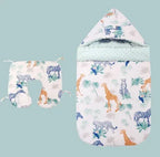 Gigoteuse d'hiver à capuche + petit oreiller bébé - Mum&Choupinou