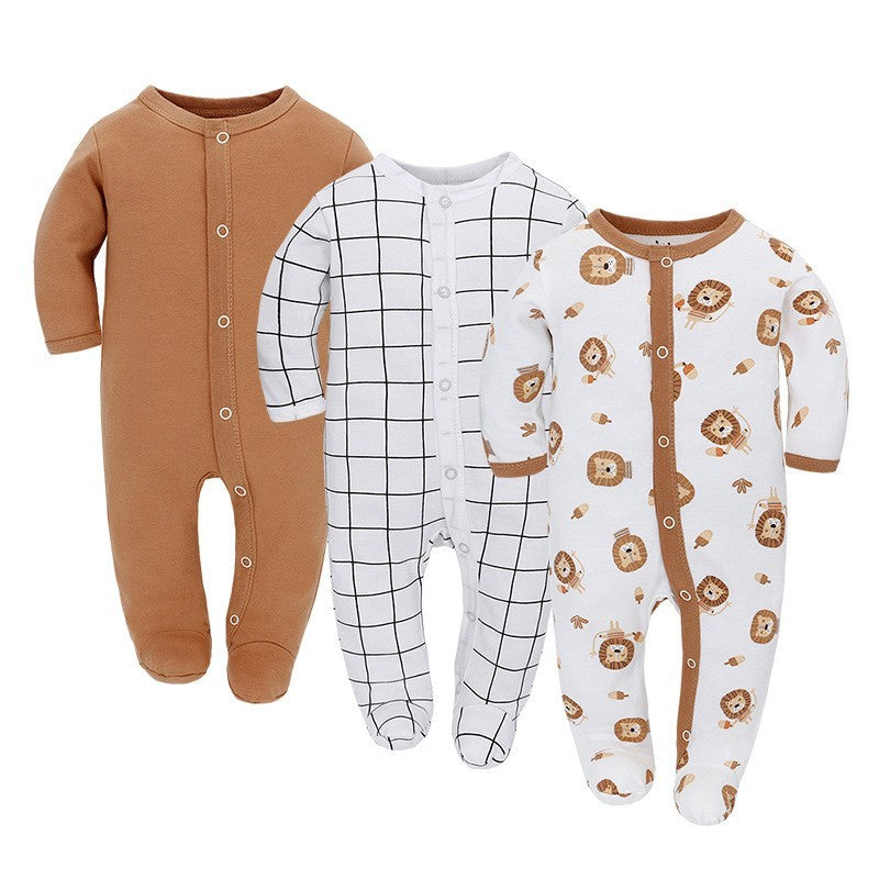 Lot de 3 grenouillères dors-bien - Mum&Choupinou #
