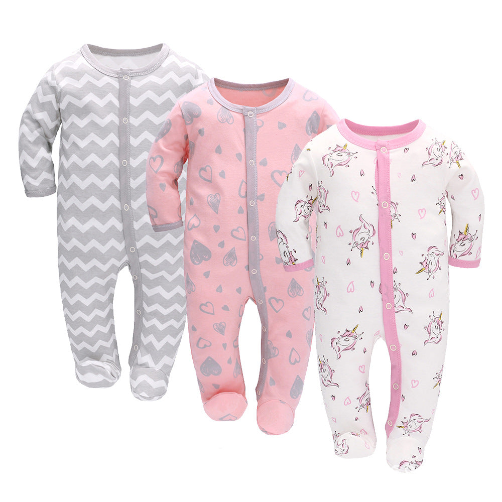 Lot de 3 grenouillères dors-bien - Mum&Choupinou #