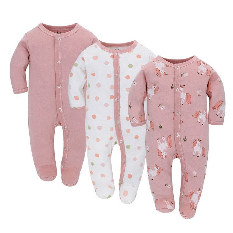 Lot de 3 grenouillères dors-bien - Mum&Choupinou #