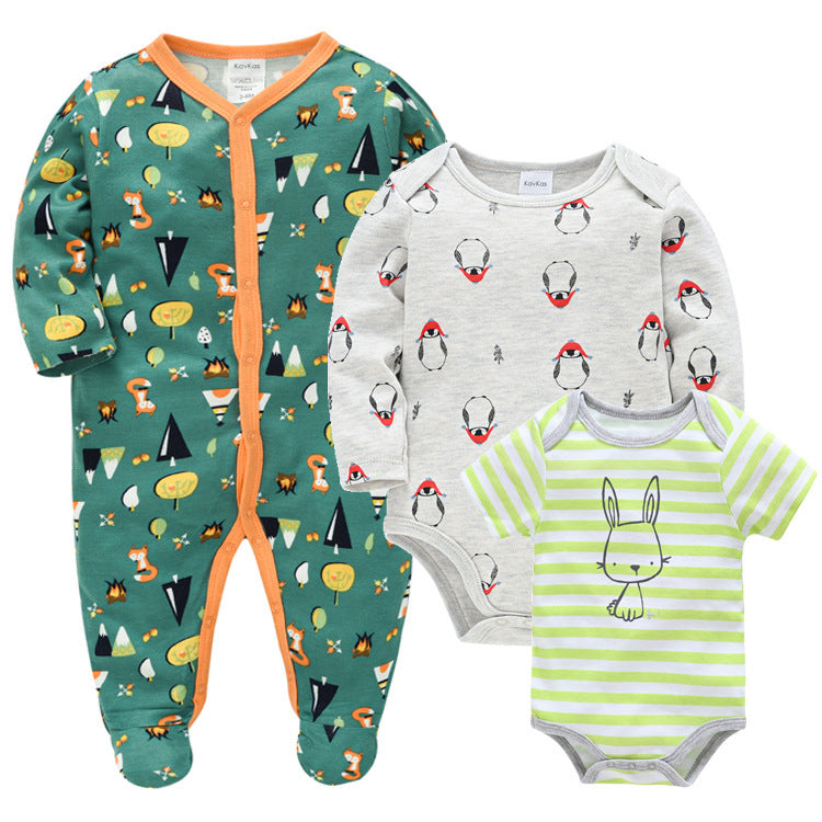 Lot de 3 pièces bodies et grenouillère 