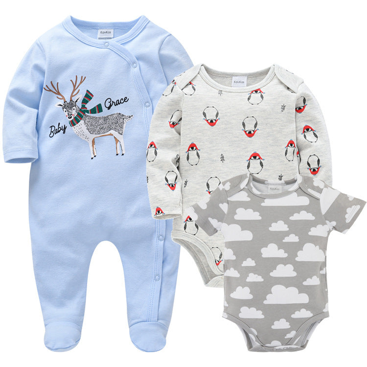 Lot de 3 pièces bodies et grenouillère 