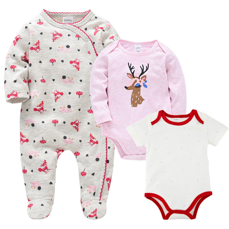 Lot de 3 pièces bodies et grenouillère 