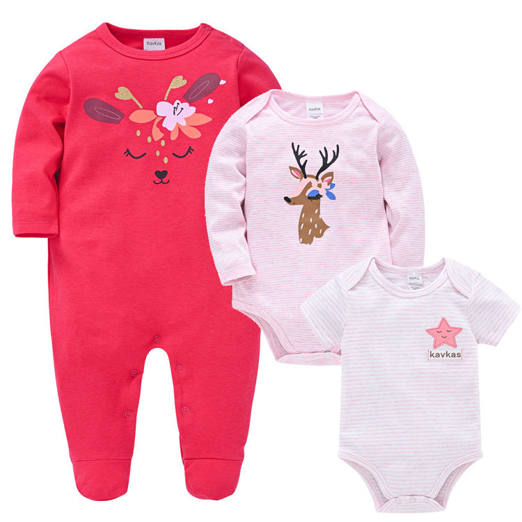 Lot de 3 pièces bodies et grenouillère 