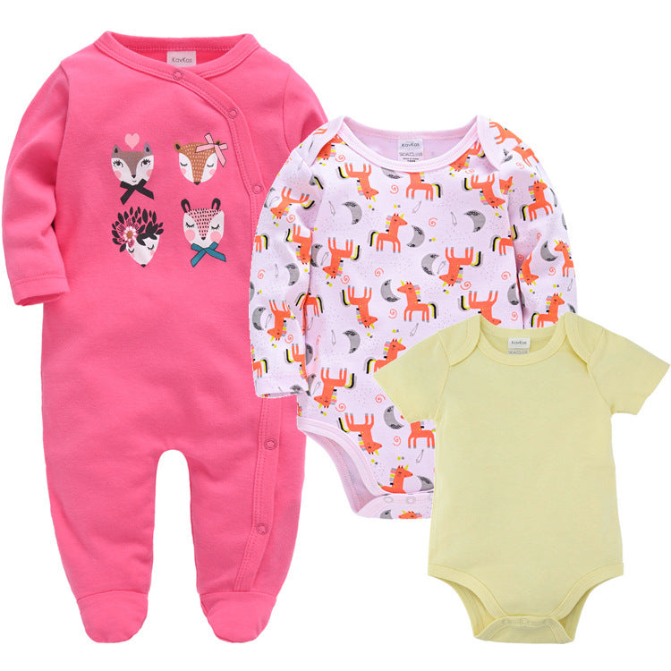 Lot de 3 pièces bodies et grenouillère 