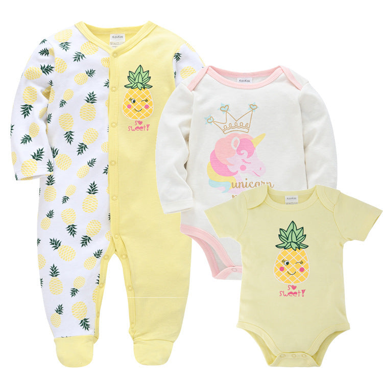 Lot de 3 pièces bodies et grenouillère 