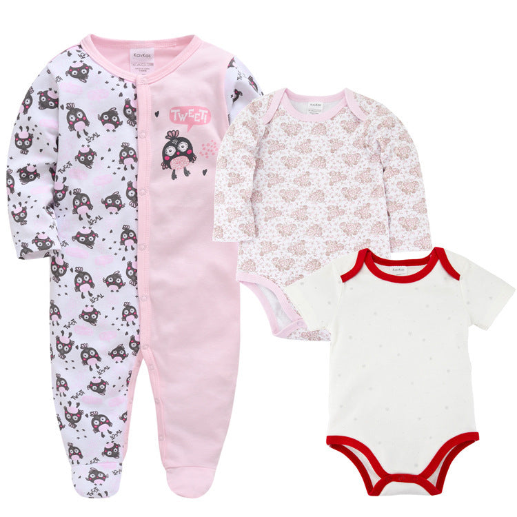 Lot de 3 pièces bodies et grenouillère 