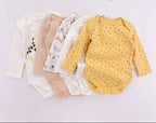 Lot de 5 bodies manches longues pour bébé - Mum&Choupinou #