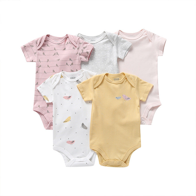 Lot de 5 bodies pour bébé - Mum&Choupinou #