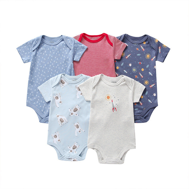 Lot de 5 bodies pour bébé - Mum&Choupinou #