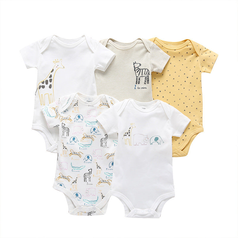 Lot de 5 bodies pour bébé - Mum&Choupinou #