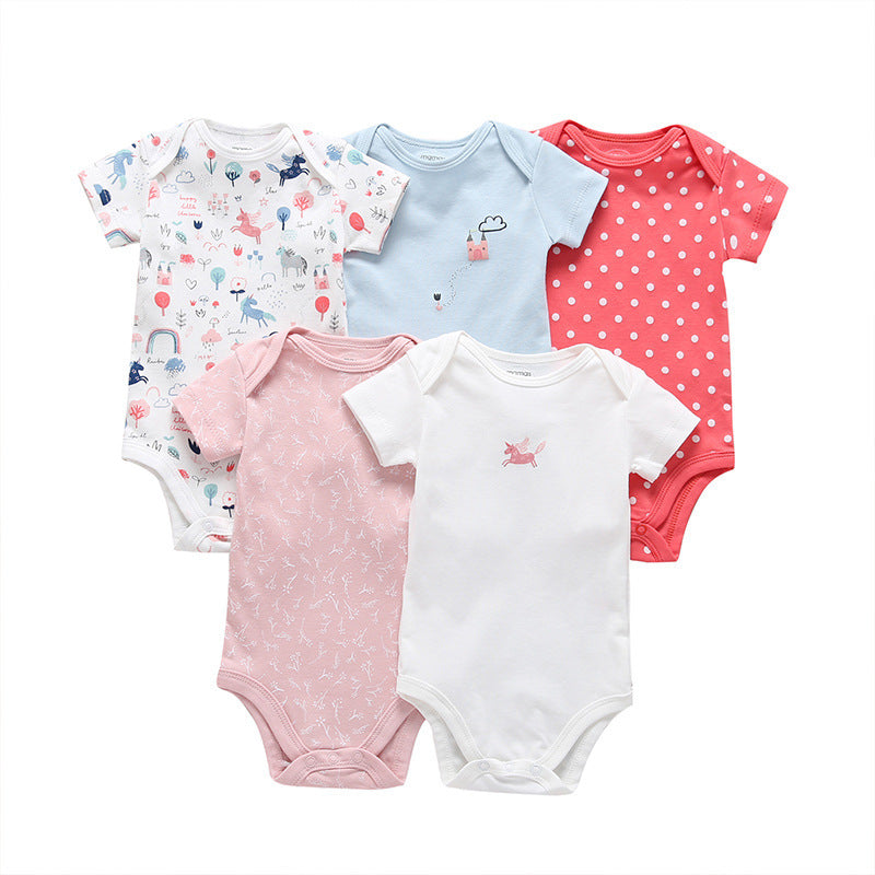 Lot de 5 bodies pour bébé - Mum&Choupinou #