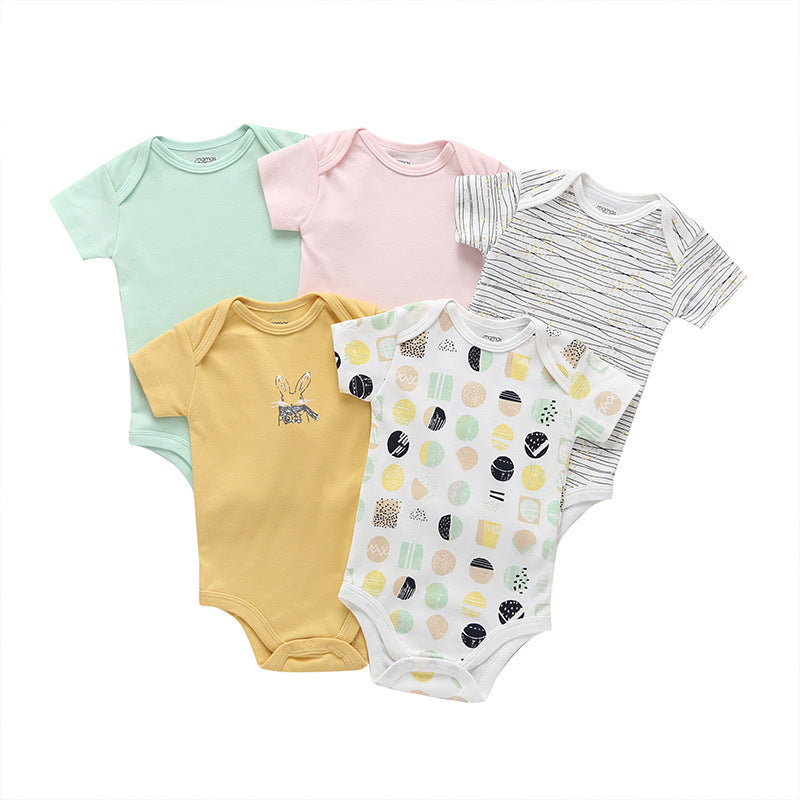 Lot de 5 bodies pour bébé - Mum&Choupinou #