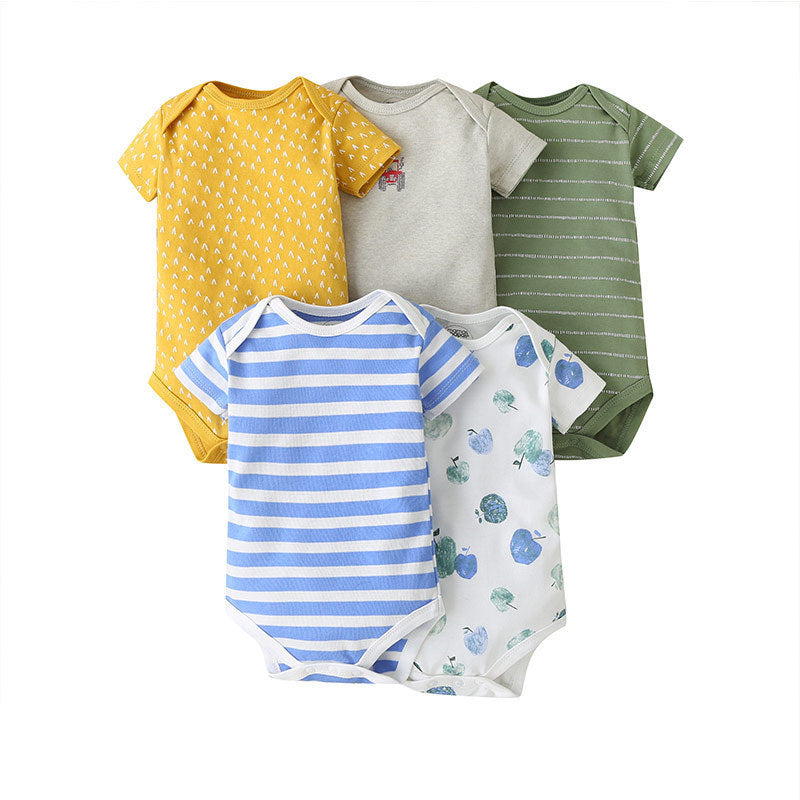 Lot de 5 bodies pour bébé - Mum&Choupinou #