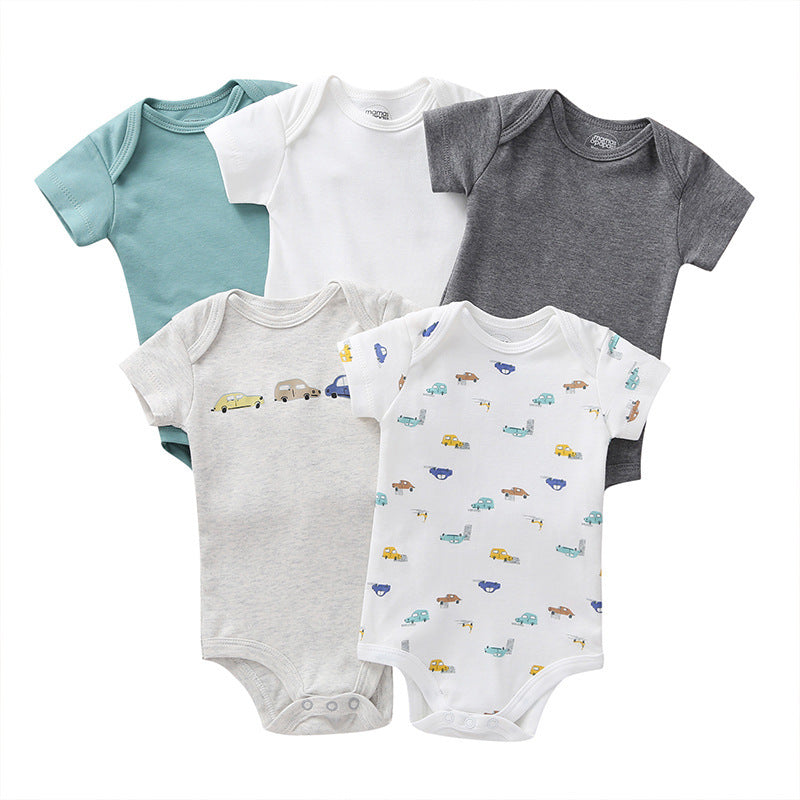 Lot de 5 bodies pour bébé - Mum&Choupinou #