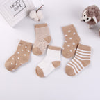 Lot de 5 chaussettes enfant 