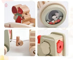 Puzzle-train en bois pour enfant - Mum&Choupinou