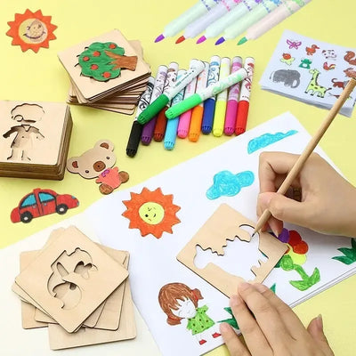 Set complet d'outils de dessin - Mum&Choupinou