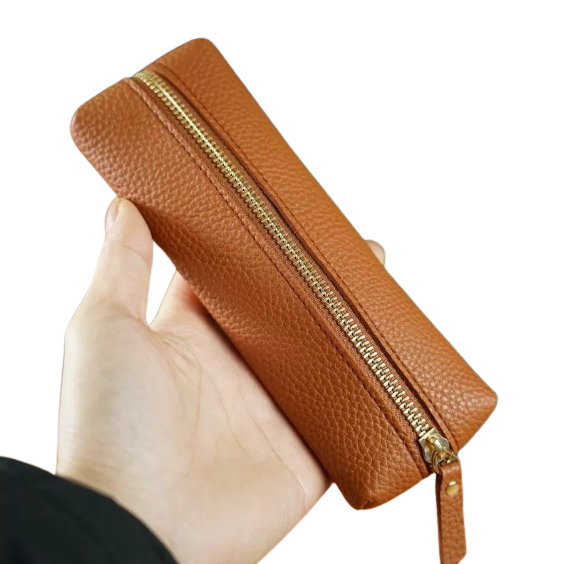 Trousse scolaire en similicuir 