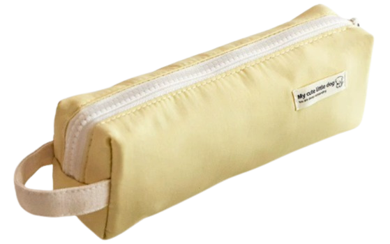 Trousse scolaire imperméable à grosse fermeture éclair 