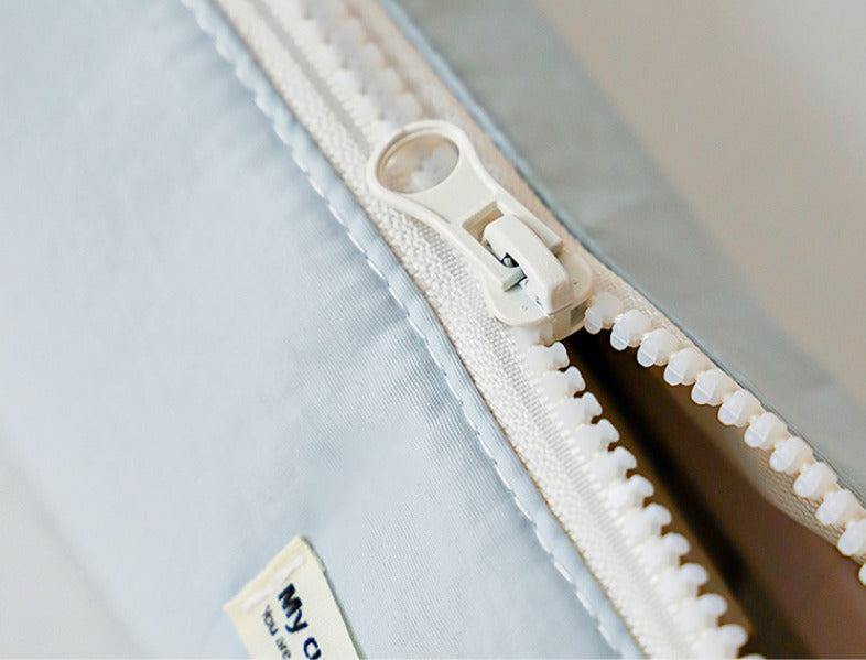 Trousse scolaire imperméable à grosse fermeture éclair 