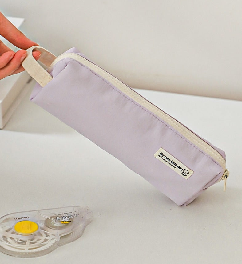 Trousse scolaire imperméable à grosse fermeture éclair 