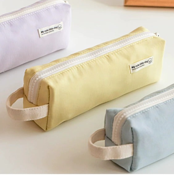 Trousse scolaire imperméable à grosse fermeture éclair 