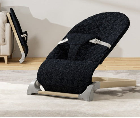 Transat bébé avec support finition bois