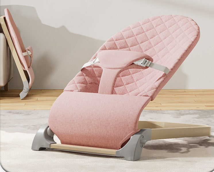 Transat bébé avec support finition bois