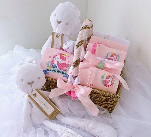 Panier cadeau set bébé