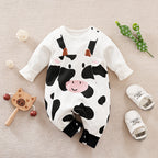 Combinaison bébé faux deux pièces