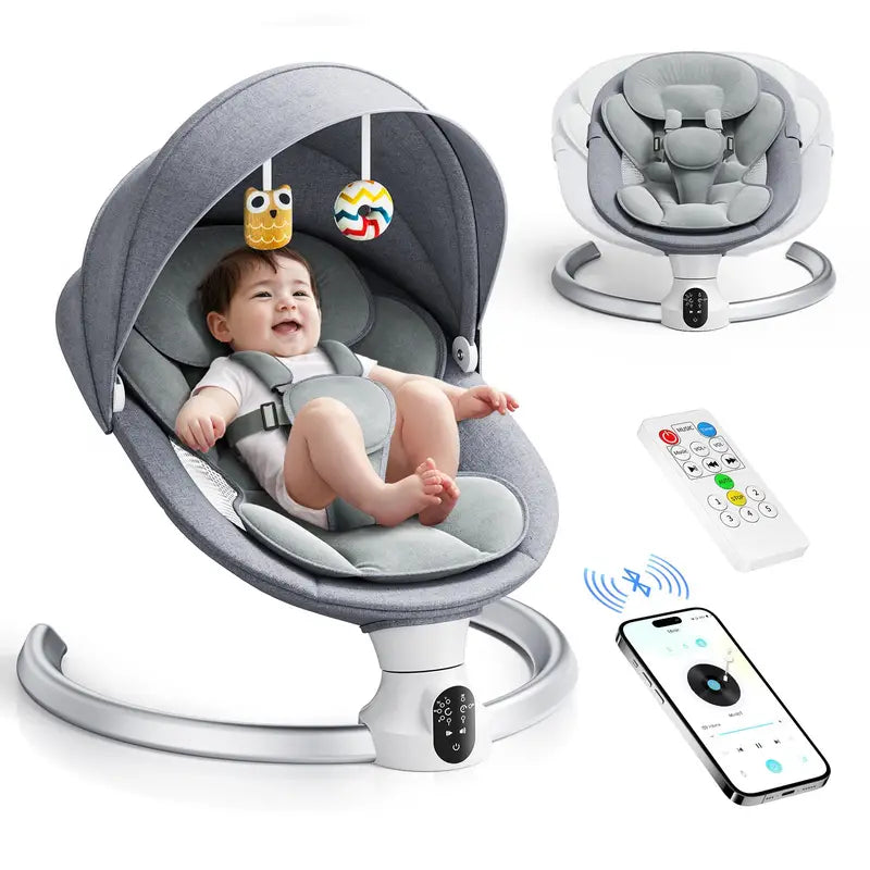 Balançoire électrique pour bébé.