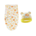 Couverture d'emmaillotage avec bonnet - Mum&Choupinou