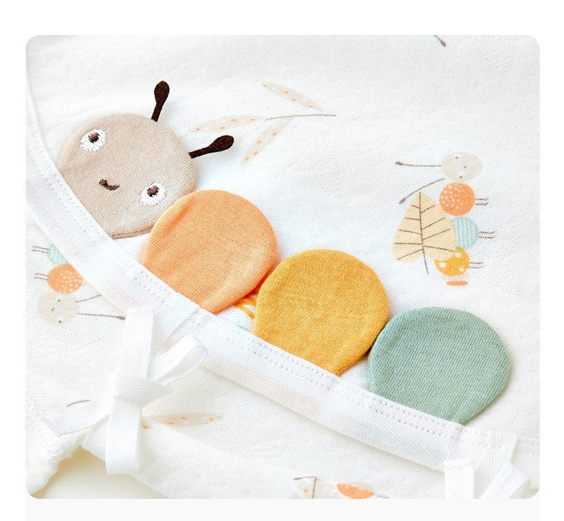 Barboteuse bébé avec bavoir - Mum&Choupinou #