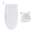 Couverture d'emmaillotage avec bonnet - Mum&Choupinou