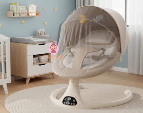 Balancelle électrique multifonctionnelle pour bébé