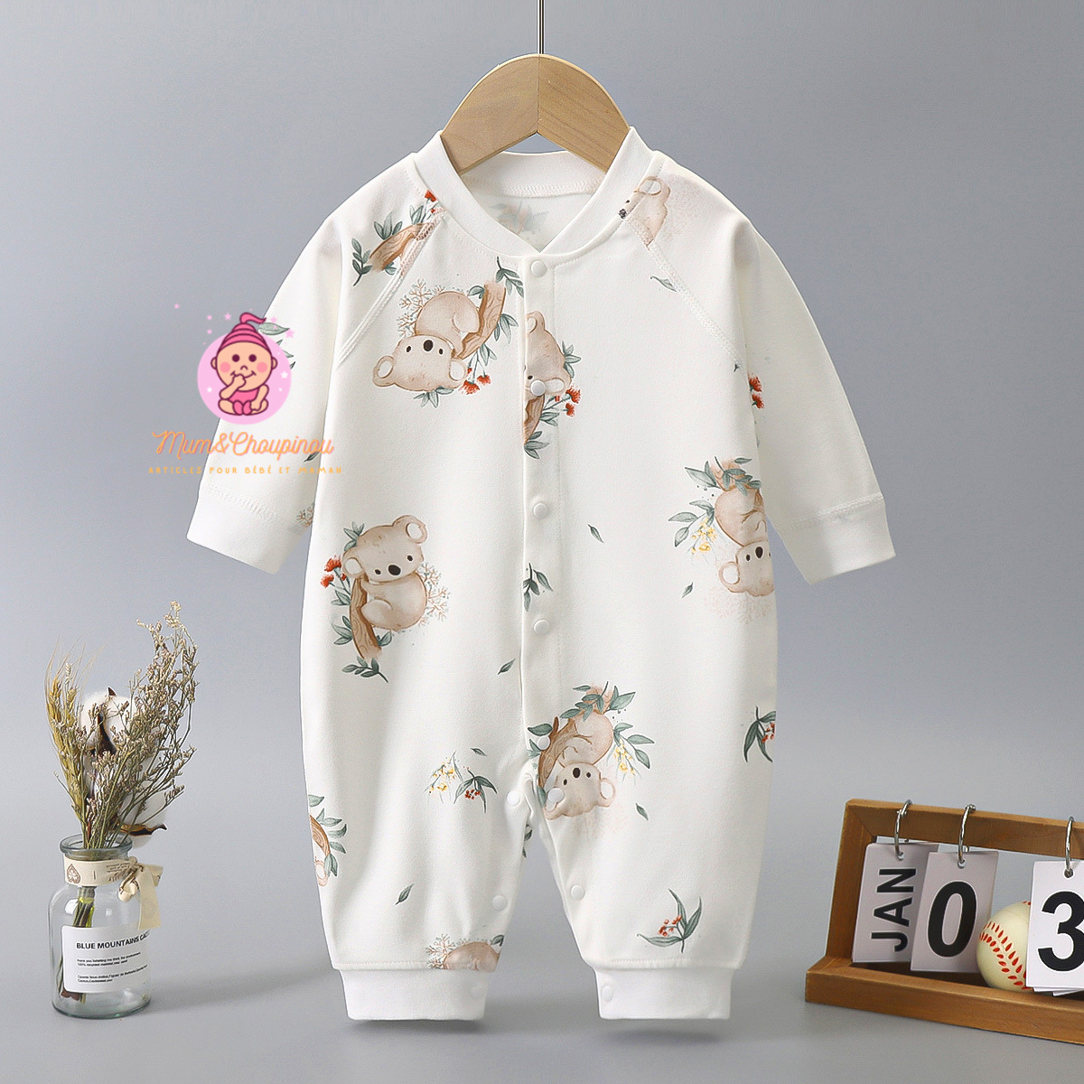 Combinaison grenouillère bébé