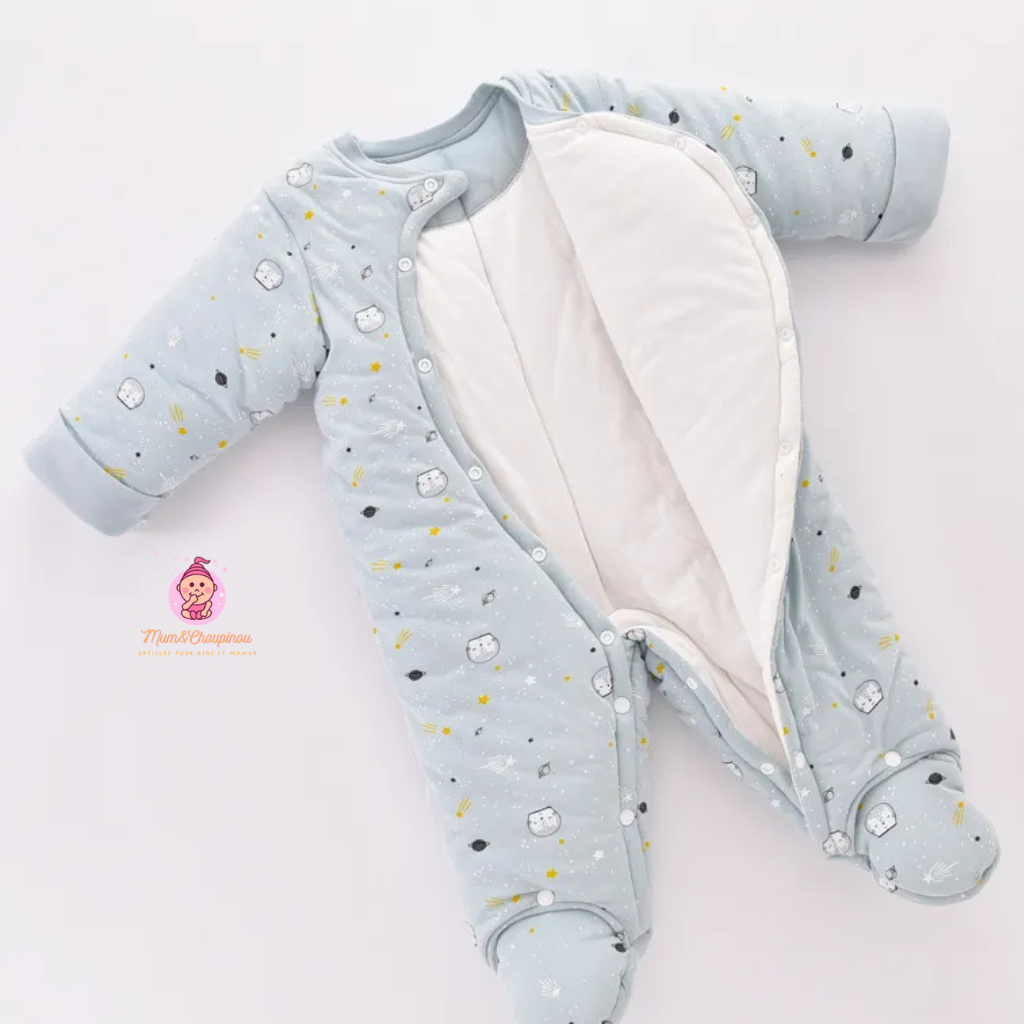 Combinaison bébé matelassée