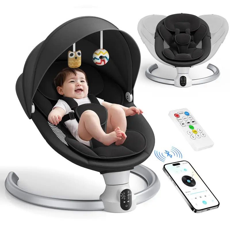 Balançoire électrique pour bébé.