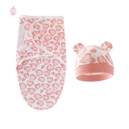 Couverture d'emmaillotage avec bonnet - Mum&Choupinou