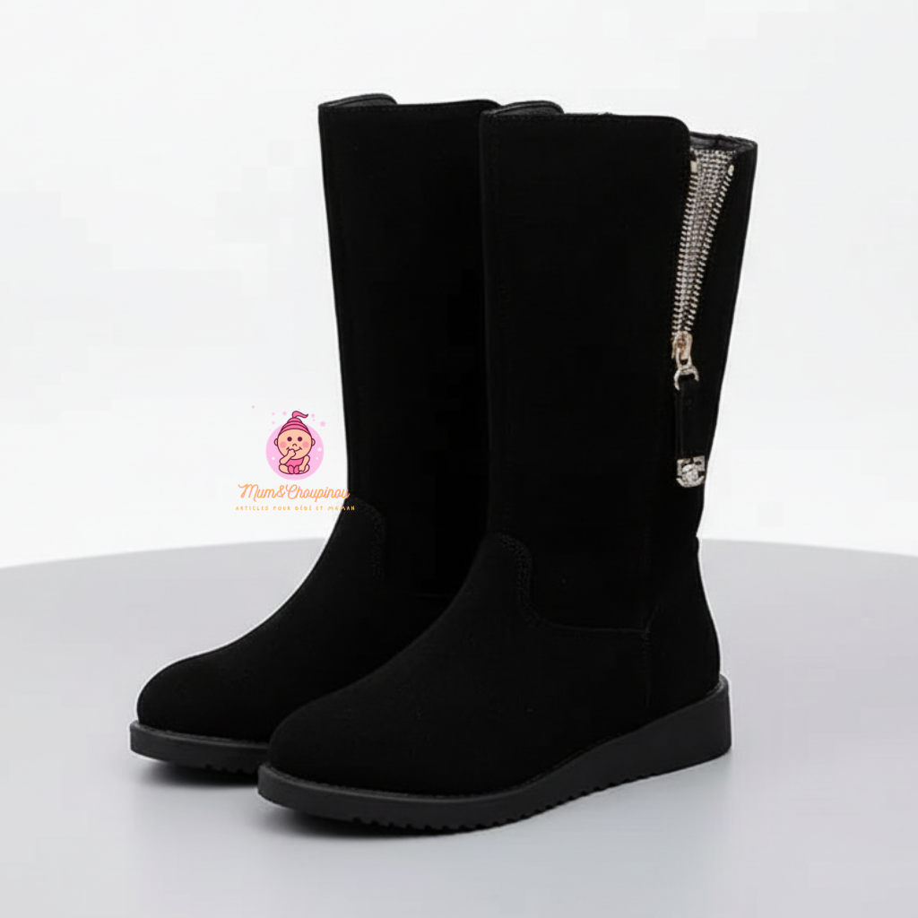 Bottes de neige fourrées femme 