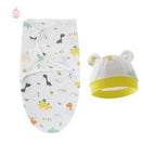 Couverture d'emmaillotage avec bonnet - Mum&Choupinou