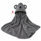 Serviette de bain douce avec cape pour bébé