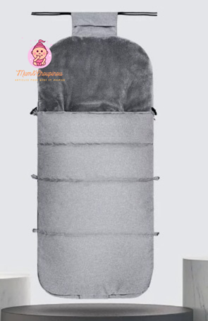 Chancelière hiver bébé universelle pour poussette 