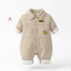 Combinaison doublée bébé ours