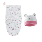 Couverture d'emmaillotage avec bonnet - Mum&Choupinou