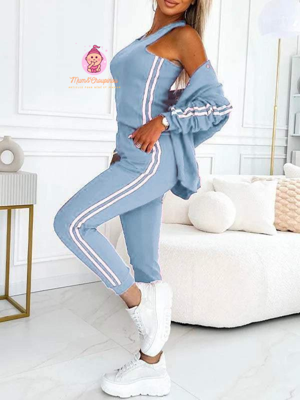 Ensemble sport 3 pcs femmes 