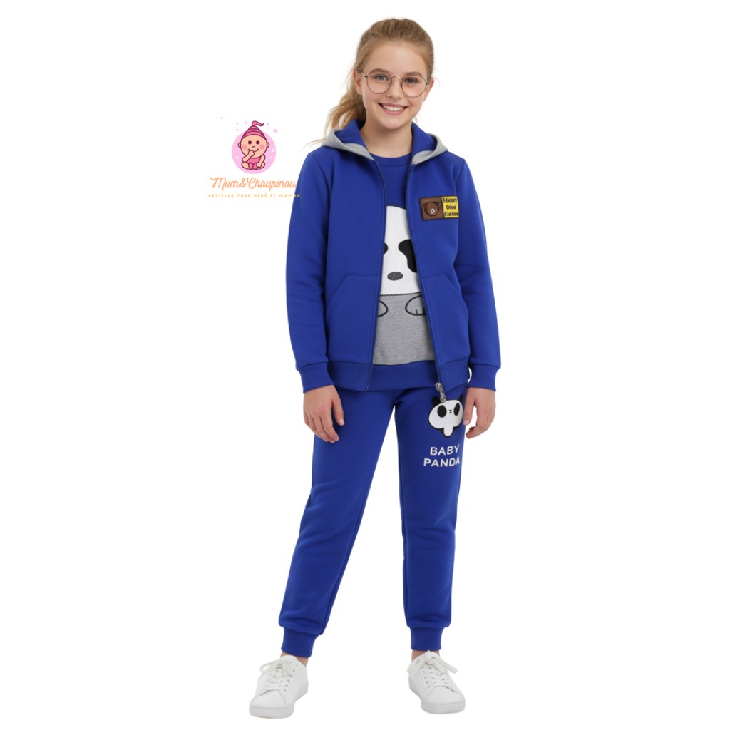 Ensemble jogging enfant 3 pièces 