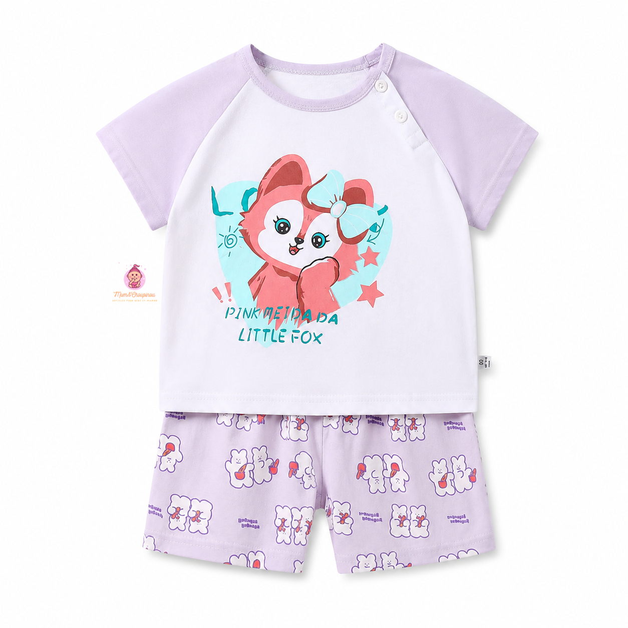 Ensemble été bébé enfant coton